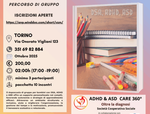 Doposcuola: ADHD, ASD, DSA